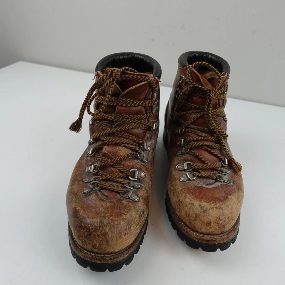 Vintage Red Wing Irish Setter Boots Mens Size 10 D Brown Mountaineering USA